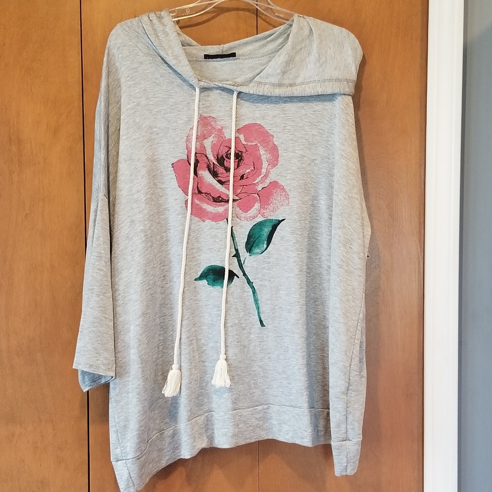Botanique Rose Tulip back top